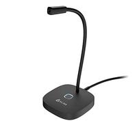 KLIM Lingo - Microphone USB PC et Mac - Compatible avec Tout Ordinateur - Micro de Bureau Professionnel - Audio Haute Définition - Nouveauté