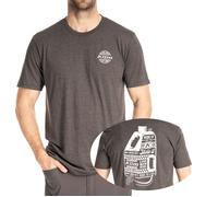 Klim Live to Ride, t-shirt S Gris Foncé/Blanc Gris Foncé/Blanc