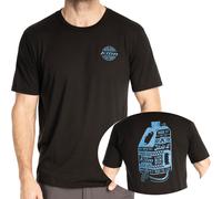 Klim Live to Ride, t-shirt XXL Noir/Bleu Noir/Bleu