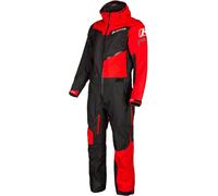 Klim Lochsa Costume de motoneige une pièce, noir/rouge, Taille XL