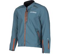 Klim Marrakesh 2023 Veste textile de moto, bleu/orange, Taille S