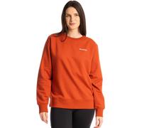 Klim Morgan Ridge Crew, sweat-shirt femme S Orange Foncé/Beige Orange Foncé/Beige