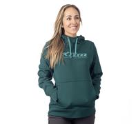 Klim Morley, sweat à capuche femme L Rain Forest - Vert-Bleu Slate Rain Forest - Vert-Bleu Slate