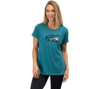 Klim Mountain Peak Tri-Blend T-shirt femme, turquoise, Taille XL