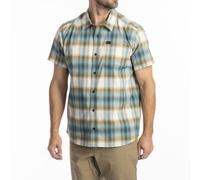 Klim Nero Stretch Chemise, bleu/beige, Taille XXL