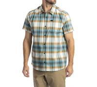 Klim Nero Stretch, chemise manches courtes S Bleu Clair/Marron Clair Bleu Clair/Marron Clair