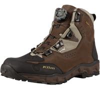 Klim Outlander GTX Bottes de moto, brun, taille 43 pour homme