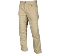 Klim Outrider 2023 Pantalon textile de moto, beige, taille 32 pour homme