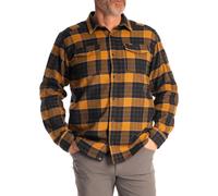Klim Owen Chemise en flanelle, jaune, Taille 2XL