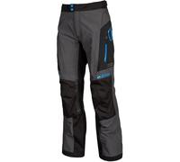 Klim Traverse Gore-Tex Pantalon textile de moto, noir-gris-bleu, taille 34 pour homme