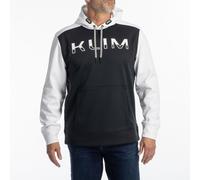 Klim Petrol, sweat à capuche XL Noir/Blanc Noir/Blanc