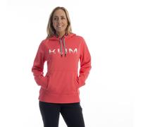 Sweat à Capuche Femme Klim Petrol Blanc/RougeXL Blanc,Rouge