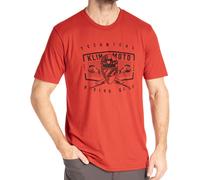 Klim Petrol, t-shirt XL Rouge/Noir Rouge/Noir