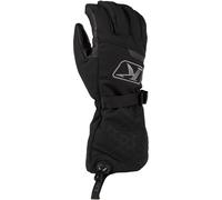 Klim PowerXross Gauntlet Gants de motoneige, noir, Taille 3XL