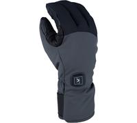 Klim Powerxross HTD Gants chauffants pour motoneige, noir-gris, taille L