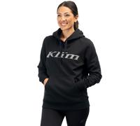 Klim Pullover, sweat à capuche femme L Noir/Gris Noir/Gris