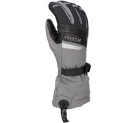 Klim Radiate Gauntlet Gants de motoneige pour dames, noir-gris, taille L pour femmes