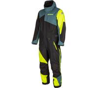 Klim Railslide Hi-Vis Combinaison de motoneige une pièce, noir/essence/jaune néon, Taille L