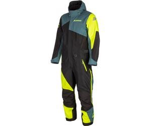 Klim Railslide Hi-Vis Combinaison de motoneige une pièce, noir/essence/jaune néon, Taille L