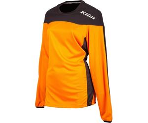 Klim Rebelle Maillot de motocross femme, Orange/Noir, Taille XS