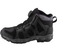Klim Ridgeline 2025 Bottes de moto en cuir/maille, noir, Taille 12 (46)