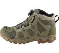 Klim Ridgeline 2025 Bottes de moto en cuir/maille, Vert, Taille 10 (44)
