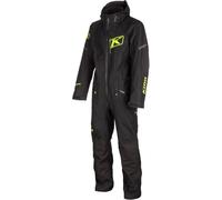 Klim Ripsa Hi-Vis 2023 Combinaison de motoneige une pièce, noir/jaune, Taille M court