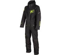 Klim Ripsa Hi-Vis 2023 Combinaison de motoneige une pièce, noir/jaune, Taille Short S