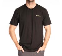 Klim Saddle Mountain Tri-Blend T-shirt, noir/jaune néon, Taille 3XL