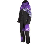 Klim Shredsa Heliotrope Costume de motoneige une pièce pour dames, noir-pourpre, taille XL pour femmes