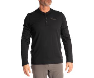 Klim Sidewinder Wool Chemise à manches longues, noir, Taille 2XL