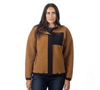 Klim Sira High Pile, veste fonctionnelle pour femmes S Marron/Noir Marron/Noir