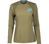 KLIM Protection thermique Solstice 1.0 Long Sleeve Lady Burnt Olive M