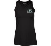 Klim Solstice -1.0, chemise fonctionnelle sans manches pour femm L Noir Noir
