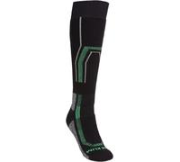 Klim Solstice 3.0 Chaussettes de motoneige pour dames, Noir/Gris/Vert, Taille L