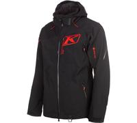 Klim Storm 2022 Veste de motoneige, noir/rouge, Taille M