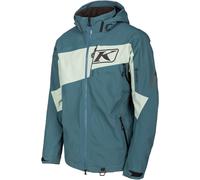 Klim Storm 2022 Veste de motoneige, turquoise, Taille XL