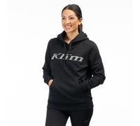 Klim Sweat à capuche pour femme, noir-gris, taille M pour femmes