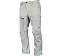 Klim Switchback Cargo 2023 Pantalon textile de moto, Gris clair, Taille 32/34