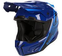 Klim T1 Freeride Descent, casque motocross enfants L Bleu Foncé/Bleu Bleu Foncé/Bleu