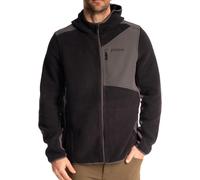Klim Teton Crest Veste à capuche en polaire, noir/gris, Taille M