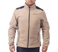 Klim Teton Crest Veste en polaire, beige/noir, Taille XL