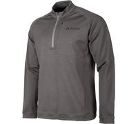 Klim Teton Merino 1/4 Zip Chemise fonctionnelle, gris, Taille M