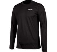 Klim Teton Merino Wool, chemise fonctionnelle à manches longues M Noir Noir