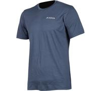 Klim Teton Merino Wool Short T-shirt fonctionnel, bleu, Taille S