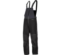Klim Tomahawk Pantalon de bavoir pour motoneige, noir/noir, Taille XL