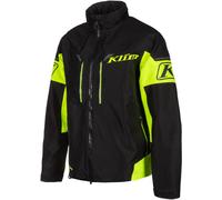 Klim Tomahawk Veste de motoneige, noir-jaune, taille M pour homme