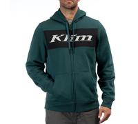 Klim Trailside, sweat à capuche zippé XXL Vert Foncé/Noir/Gris Clair Vert Foncé/Noir/Gris Clair