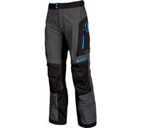 Klim Traverse, pantalon textile Gore-Tex 38 Noir/Gris/Bleu Noir/Gris/Bleu