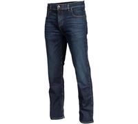 Klim Unlimited Straight Stretch Denim Jeans moto, bleu, taille 30 32 pour homme